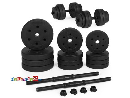 13987 nastavitelne cinky 2x10 kg cvicebni sada 20 kg