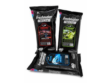 Freshmaker Autowipes (Barva Modrá)