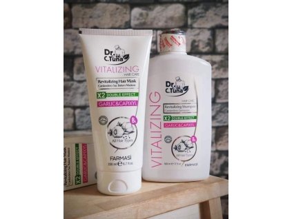 FARMASI Česnekový šampon a maska