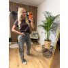 Dámské široké jeans (Velikost S)