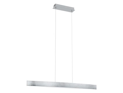 1827 led stropni zavesne svitidlo fornes eglo stribrna ocel 1xled 24w