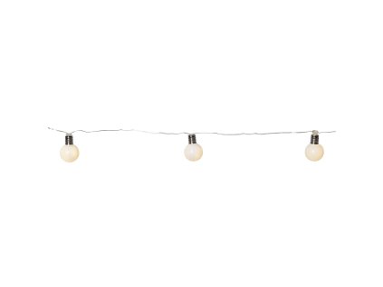 1884 led svetelny retez mini glow eglo bila plast 20xled