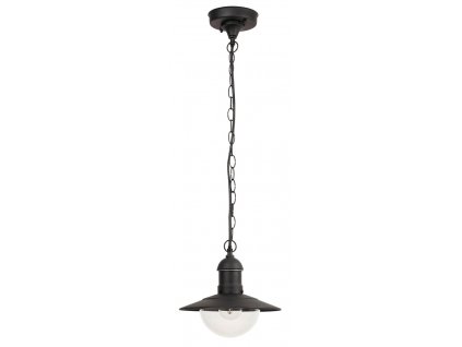 2405 venkovni zavesne svitidlo oslo rabalux cerna ocel a plast 1xe27 60w ip44