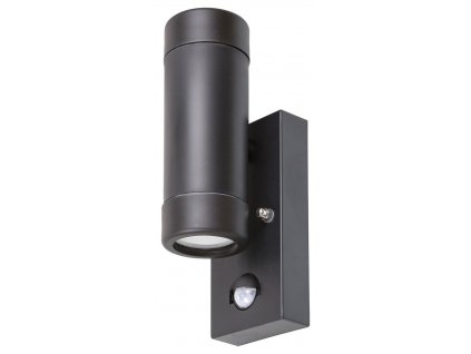 2462 venkovni svitidlo nastenne medina rabalux cerna plast 2xgu10 10w ip44 senzor