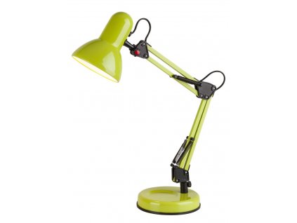 2550 1 stolni lampa samson rabalux zelena ocel 1xe27 60w