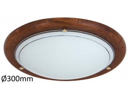 Interiérové stropní svítidlo UFO RABALUX, dub/opál, ocel/sklo, 1xE27/60W 5417