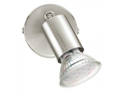 381 bodove svitidlo buzz led eglo matny nikl ocel 1xgu10 3w