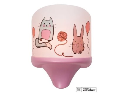 Nástěnné svítidlo CATHY RABALUX, vícebarevná, plast, 1xE14/7W 4570