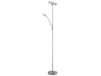 Stojací lampa AARON 18W+5W 3000K 1400lm nikl 4162