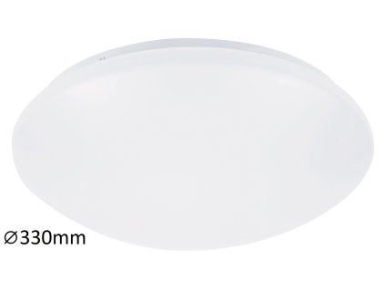 LED interiérové svítidlo LUCAS RABALUX, bílá, ocel a plast, 1xLED/18W, IP44 3438