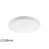 2237 led svitidlo zapustne oleg rabalux bila ocel a plast 1xled 24w ip65 ip20