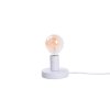 2556 1 stolni lampa bowie rabalux bila ocel 1xe27 60w