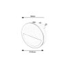 LED orientační svítidlo do zásuvky 1/2 PUMPKIN RABALUX, 0,5W, 3000K 2283