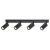 Bodové svítidlo SOLO, černá, ocel, 4xGU10/25W, RABALUX 2086