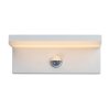 Svítidlo venkovní nástěnné ZARAGOZA bílé 10W 560lm CCT senzor IP54 77116