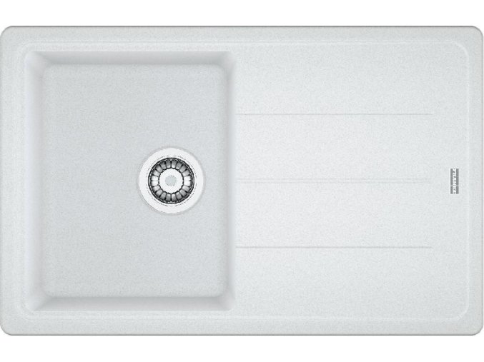 franke basis bfg 611-78, fragranitový dřez bílá led 114.0285.168
