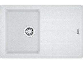 franke basis bfg 611-78, fragranitový dřez bílá led 114.0285.168
