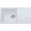 granitový dřez Franke BSG 611-78/39 bílá led