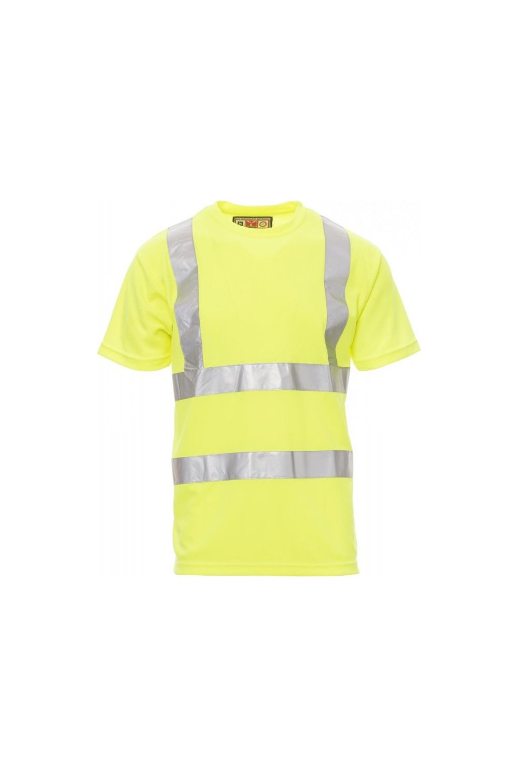 Pánské pracovní reflexní tričko, AVENUE (Velikost S, Barva ŽLUTÁ FLUO)