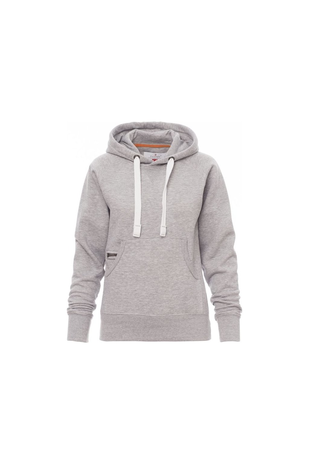 Dámská mikina ATLANTA+LADY MELANGE,  Payper (Velikost XS, Barva ŠEDÁ MELANŽOVÁ)