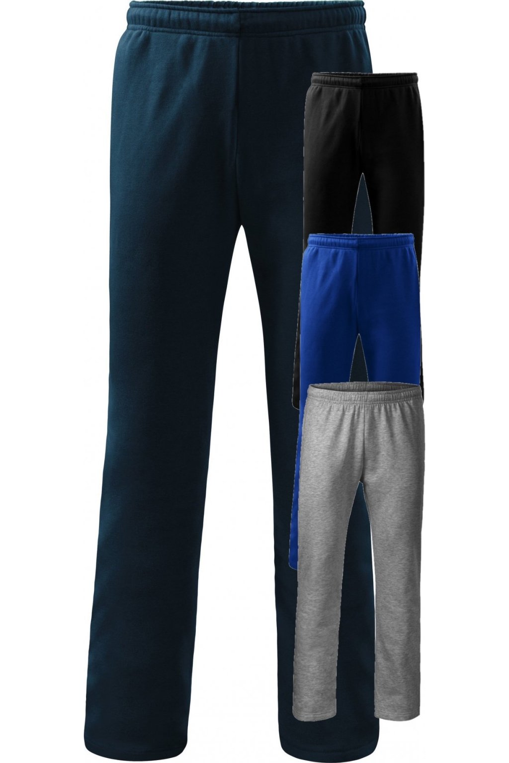 Comfort 607 Tepláky pánské/dětské (Barva 01-černá, Velikost 158 cm/12 let)