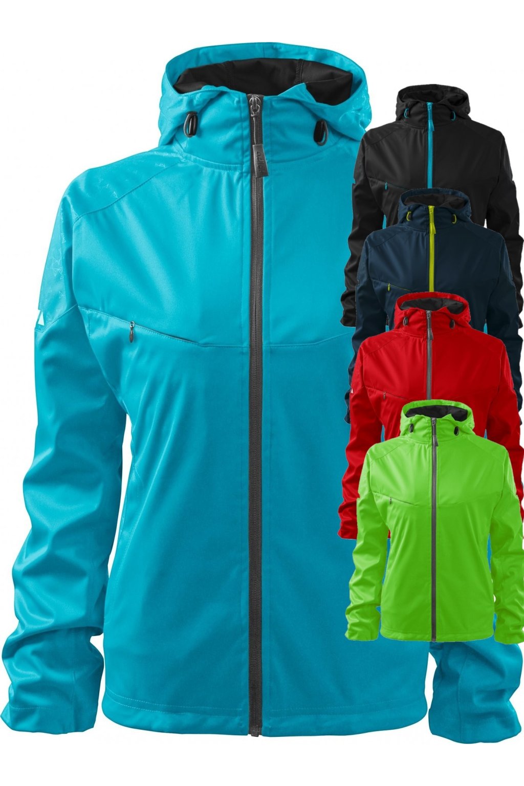 Cool 514 Softshellová bunda dámská (Barva 01-černá, Velikost S)