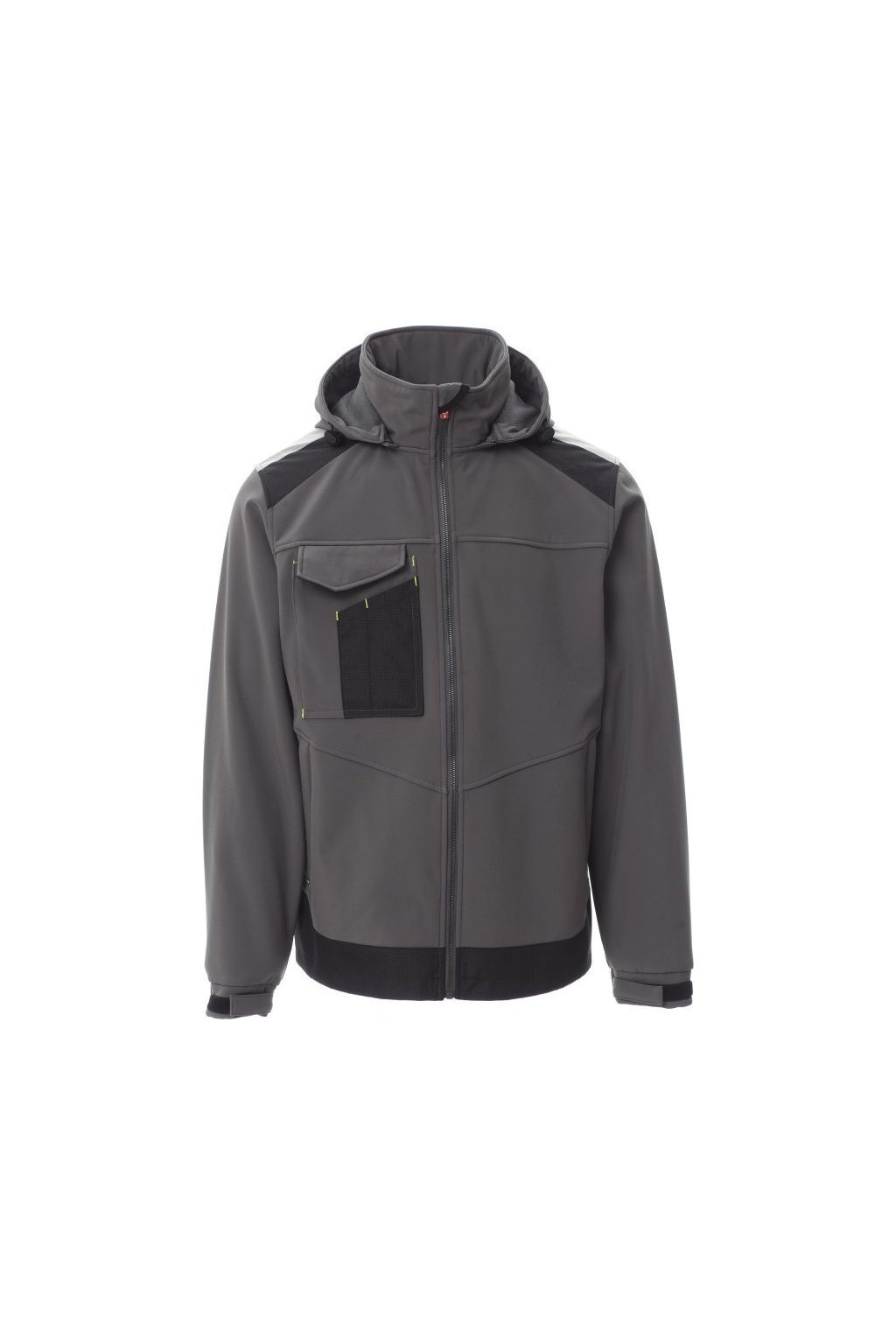 Pánská softshellová bunda PERFORMER 2.0, Payper (Velikost XS, Barva BÍLÁ/ČERNÁ)