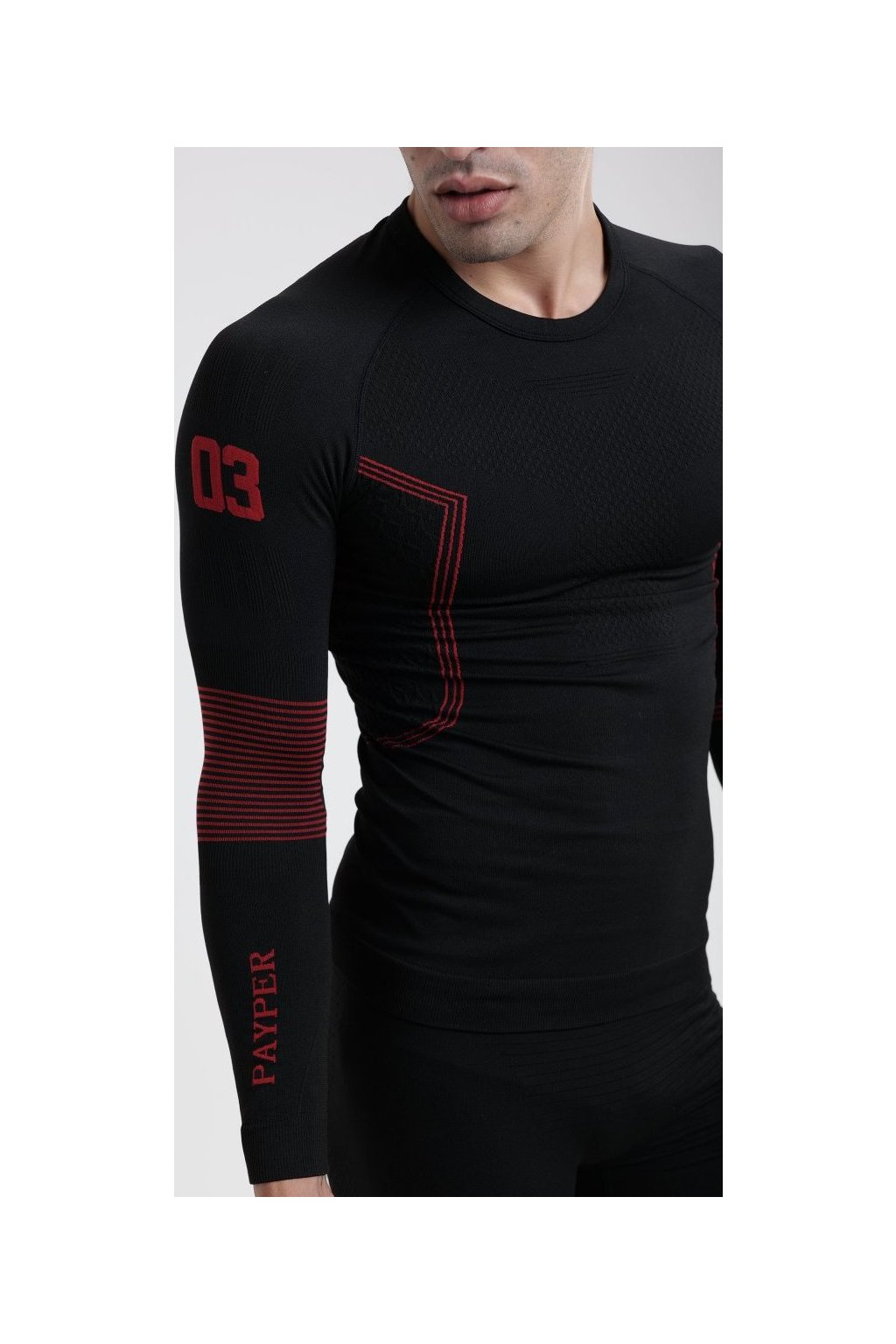 Pánské termo triko THERMO PRO 240 LS, Payper (Barva ČERNÁ, Velikost S/M)