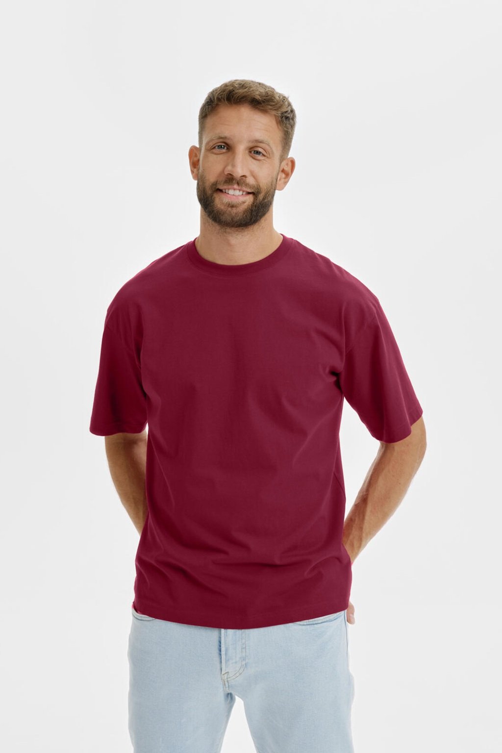 Oversize tričko Stage 812 Tričko unisex, Malfini (Velikost S, Barva 21-mandlová)