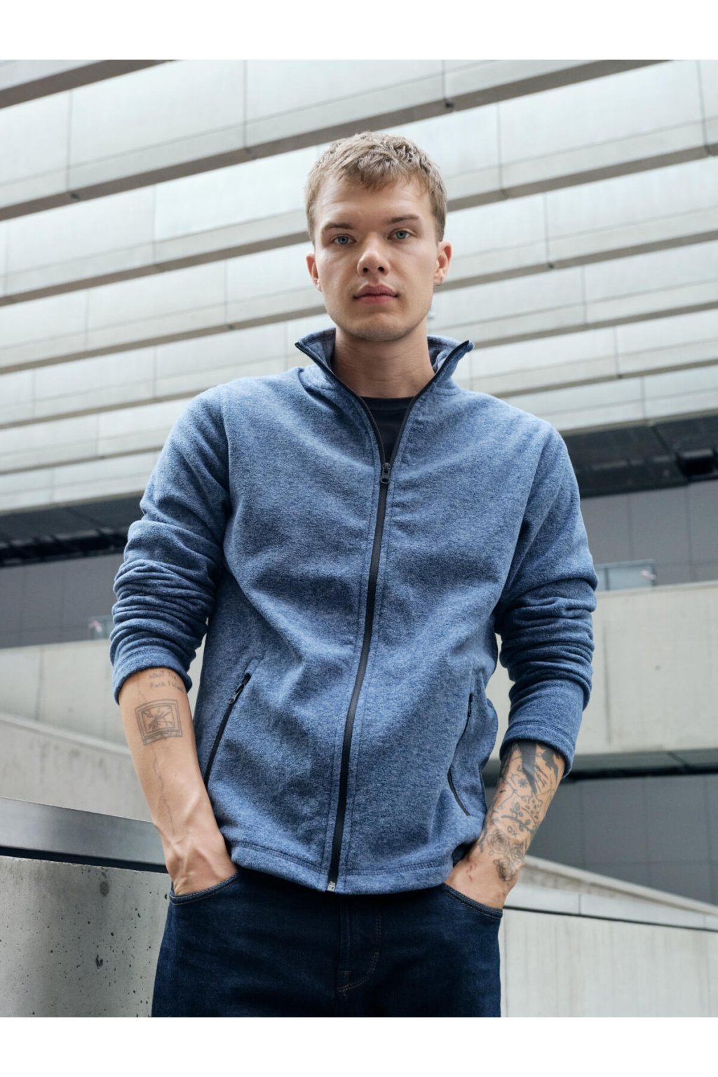 Factor 852 Micro fleece pánský (Velikost S, Barva 00-Bílá)