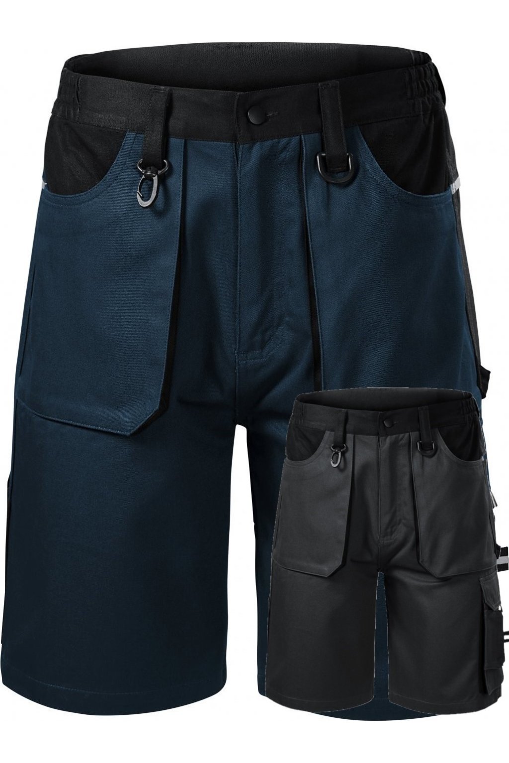 Woody W05 Pracovní šortky pánské (Velikost S, Barva 02-námořní modrá)