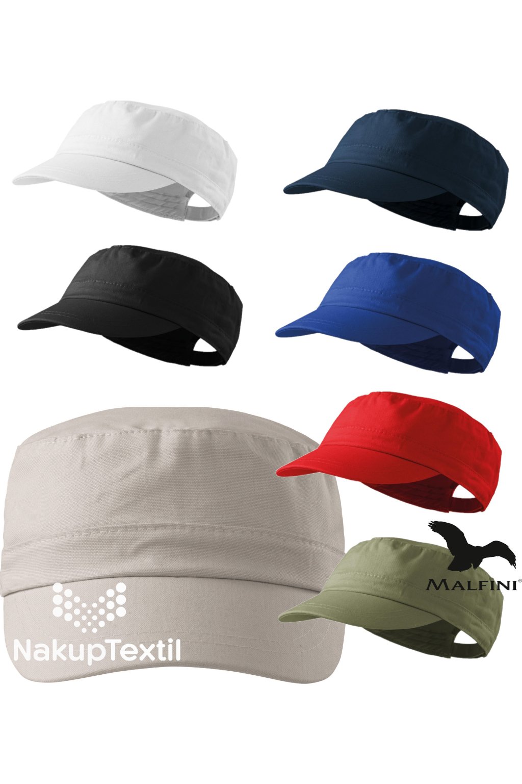 Latino 324 Čepice unisex (Velikost nastavitelná, Barva 09-khaki)