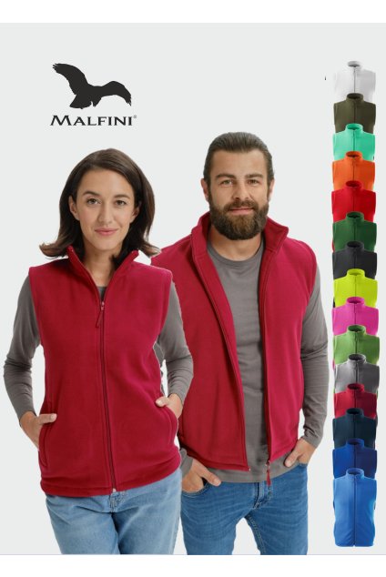 Next 518 Fleece vesta unisex (Barva 00-Bílá, Velikost XS)