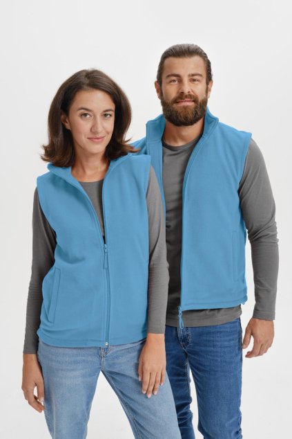 Next 518 Fleece vesta unisex, Malfini (Barva 00-Bílá, Velikost XS)