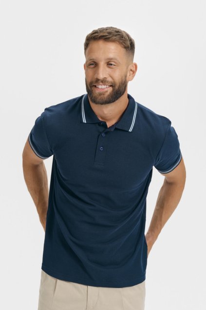 Urban 219 Polokošile pánská (Velikost S, Barva 06-lahvově zelená)