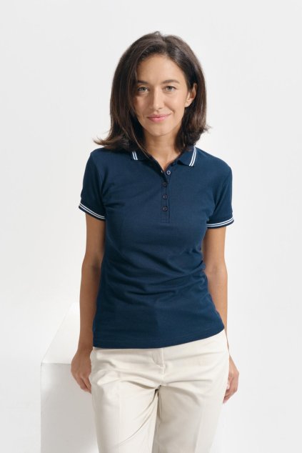 Urban 220 Polokošile dámská (Velikost S, Barva 06-lahvově zelená)