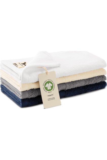 Organic (GOTS) 916 Malý ručník unisex (Barva 00-Bílá, Velikost 30 x 50 cm)