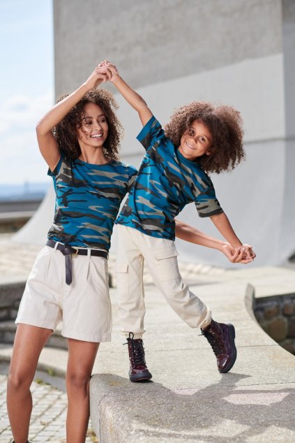 Camo Pure C22 Tričko dámské (Velikost XS, Barva 32-camouflage gray)