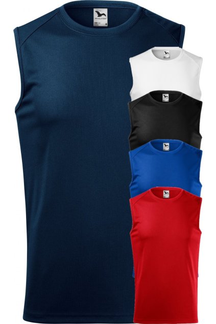 Breeze 820 Tílko pánské (Barva 00-Bílá, Velikost XS)