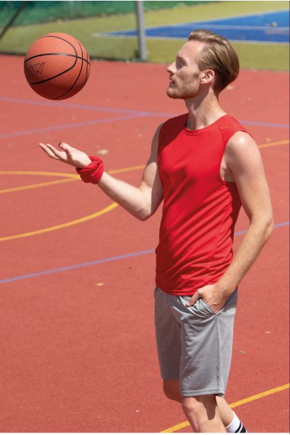 Breeze 820 Tílko pánské (Barva 00-Bílá, Velikost XS)