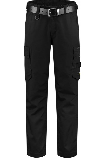 Work Pants Twill Women T70, Pracovní kalhoty dámské (Barva 01-černá, Velikost 34)