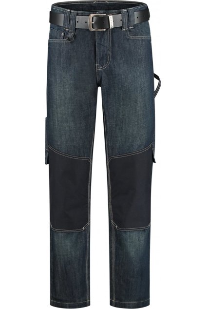 Work Jeans T60 Pracovní kalhoty unisex (Barva denim blue, Velikost 32/34)