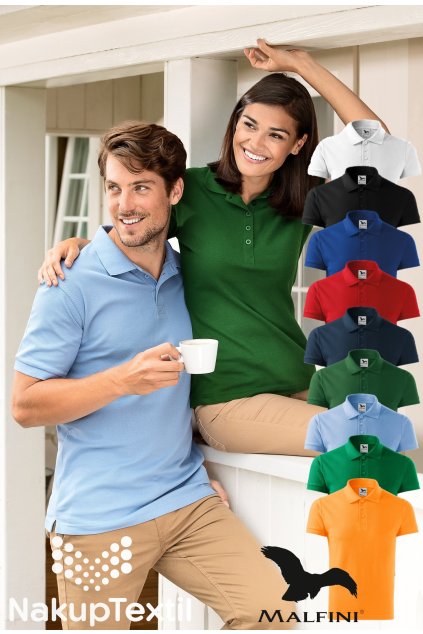 Cotton Heavy 215 Polokošile pánská (Velikost S, Barva 00-Bílá)