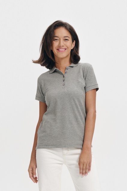 Cotton Heavy 216 Polokošile dámská (Barva 00-Bílá, Velikost XS)