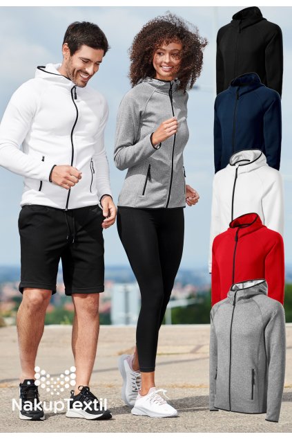 Direct 417 Stretch fleece pánský (Barva 01-černá, Velikost S)