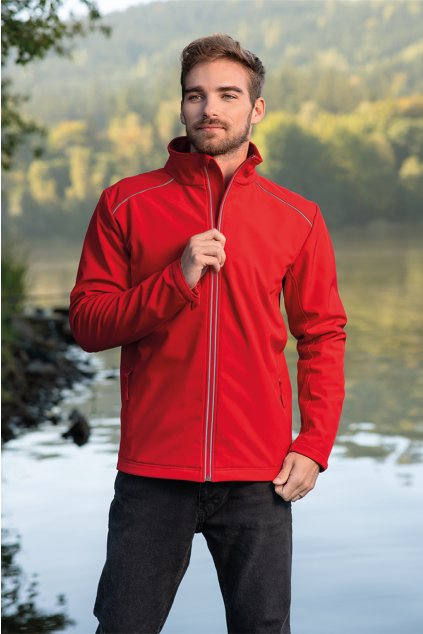 Valley 536 Softshellová bunda pánská (Barva 01-černá, Velikost S)