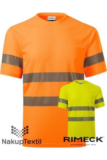 HV Dry 1V8 Tričko unisex (Velikost S, Barva fluorescenční žlutá)