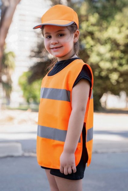 Dětská reflexní vesta / pončo