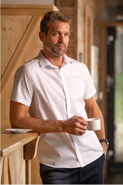 Flash 260 Košile pánská (Velikost S, Barva 00-Bílá)