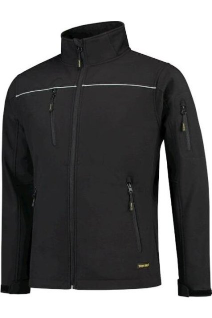 Luxury Softshell T53 Softshellová bunda unisex (Barva 01-černá, Velikost S)